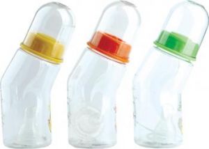 Бутылочка "Мир детства" пластиковая антиколиковая с силиконовой соской, 125 мл (11072) ― Мой малыш