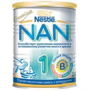 Сухая молочная смесь "NAN® 1" с рождения (Вес 800 гр.) ― Мой малыш
