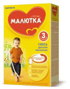 Детское молочко "МАЛЮТКА® для Больших 3" с 12 месяцев (Вес 350 гр.) ― Мой малыш
