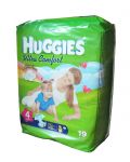 Подгузники "HUGGIES® Ultra Comfort 4" 8-14 кг (19 шт.) 