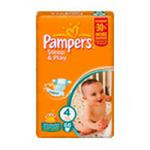 Подгузники Pampers Sleep&Play 4 (7-18 кг) джайант упаковка (86 шт.)  ― Мой малыш