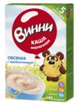 Каша "Винни" молочная овсяная с пребиотиками (Вес 220 гр.)