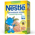 Каша "Nestle" низкоаллергенная гречневая, безмолочная (Вес 200 гр.)