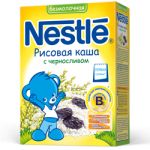Каша "Nestle" рисовая с черносливом, безмолочная (Вес 200 гр.) 