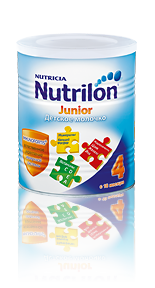 Детское молочко "Nutrilon® Junior 4 Premium" ванильное с 18 месяцев (Вес 400 гр.) ― Мой малыш