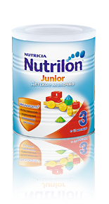 Детское молочко "Nutrilon® Junior 3 Premium" банановое с 12 месяцев (Вес 400 гр.) ― Мой малыш